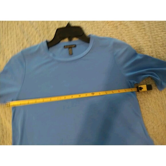 Eileen Fisher  Tencel Tunic Top Blue Xs Beachy Boho Classic Comfy - Picture 8 of 10